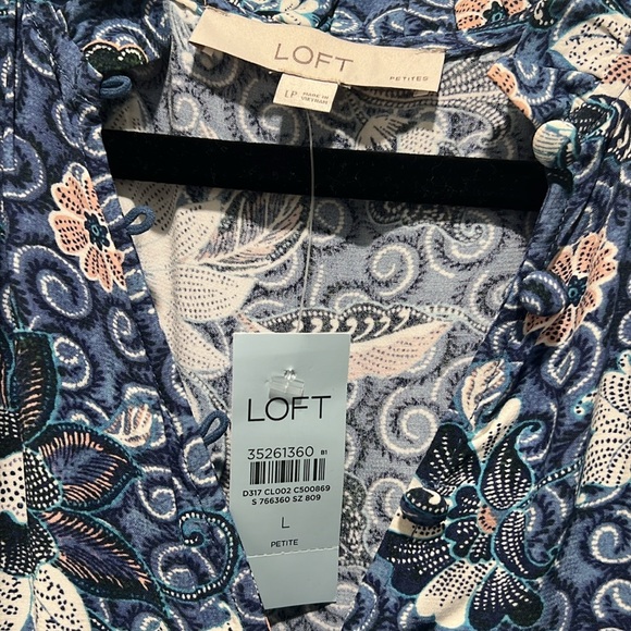 NWT Loft Button up dress - Picture 2 of 4